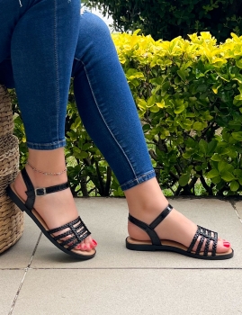 Sandalias Bary - Preto