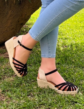 Sandalias Camila - Preto