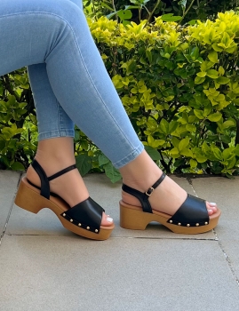 Sandalias Chass - Preto