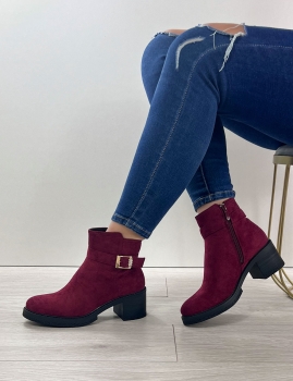 Botins Geminis - Bordo