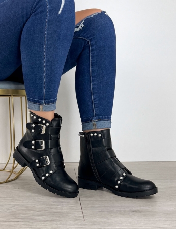 Botins Jacky - Preto